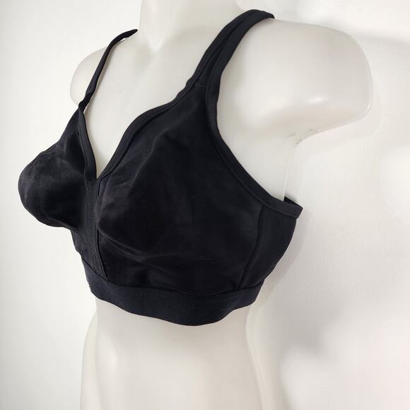Soma Women Embraceable FC Wireless Unlined Bra Size 36D Black Full Coverage - Picture 10 of 10